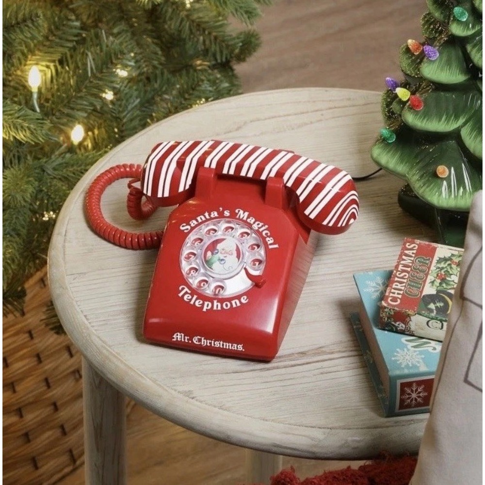 Mr. Christmas Santa's Interactive‎ Magical Telephone Brand New In Box